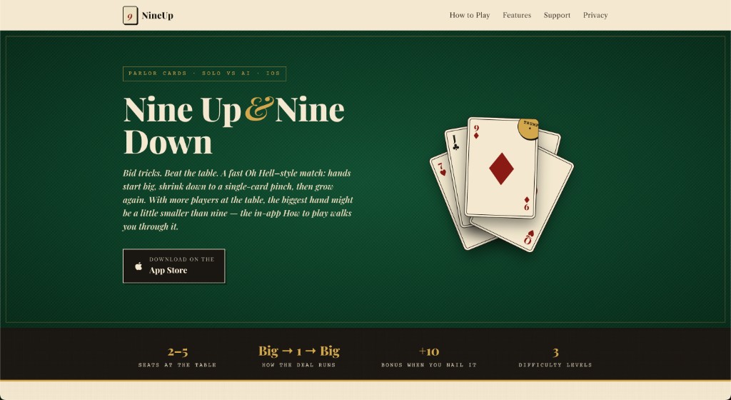 Nine Up & Nine Down